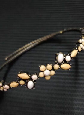 重工花卉夸张中古多材质层次穿搭复古欧美项链毛衣链项圈孤品合集