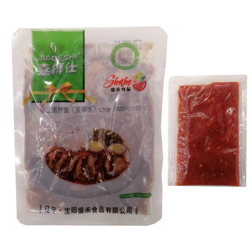 盛禾嘉得仕隆江猪脚饭料理包冷冻半成品方便菜外卖速食商用猪肘饭 - 图2
