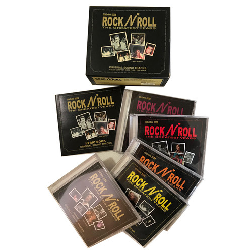 【中图音像】摇滚辉煌岁月金版 073243832004 GOLD Disc 24Bit5CD - 图0