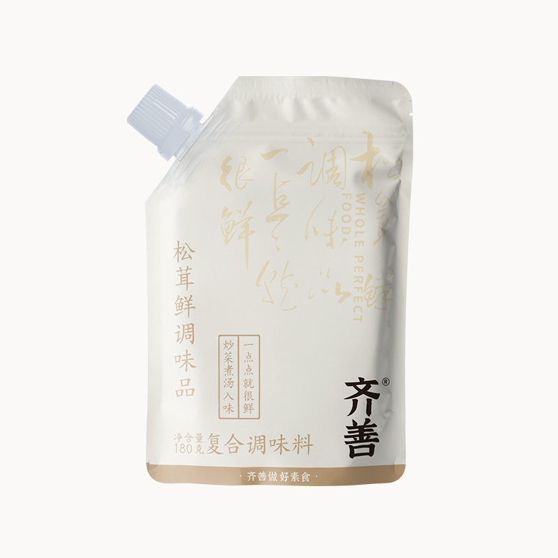 齐善松茸鲜180g代替鸡精味精家用菌菇粉调味料纯素炒菜凉拌煮汤,淘宝优惠券,粉丝福利购,淘宝优惠卷