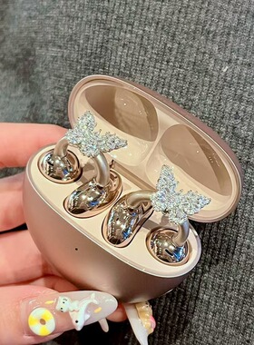 适用于华为freeclip2二代耳夹式耳机钻扣耳饰装饰配饰品件蓝牙