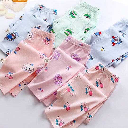 2 packs of Category A children’s pure cotton trousers and long johns