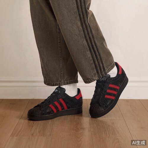 adidas阿迪达斯三叶草系列 女子 SUPERSTAR II W 休闲鞋 KJ4651 - 图2
