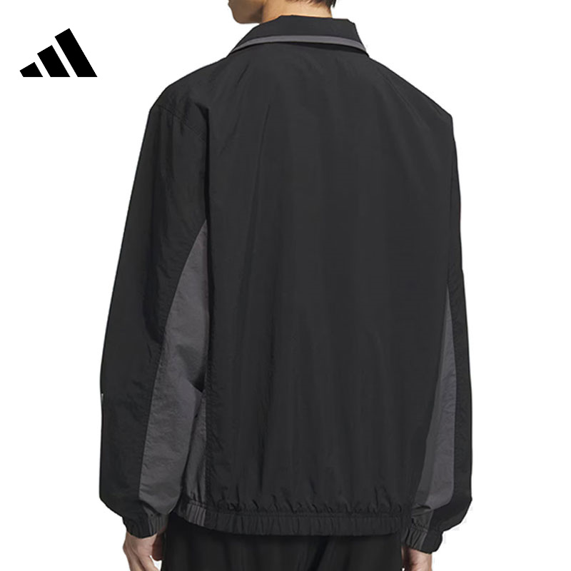 adidas阿迪达斯春季男子运动休闲夹克外套KC3920 - 图0