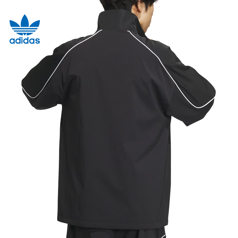 adidas阿迪达斯三叶草春季男子运动休闲夹克外套法雅官方JE3491