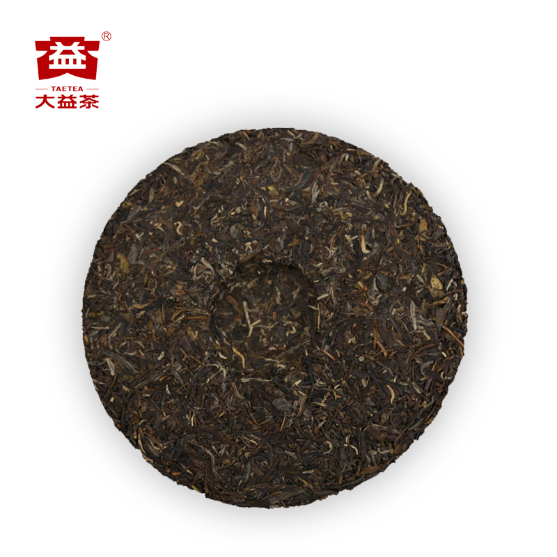 大益普洱生茶2016年8582青饼生茶1602批云南勐海茶厂357g*7饼 - 图0