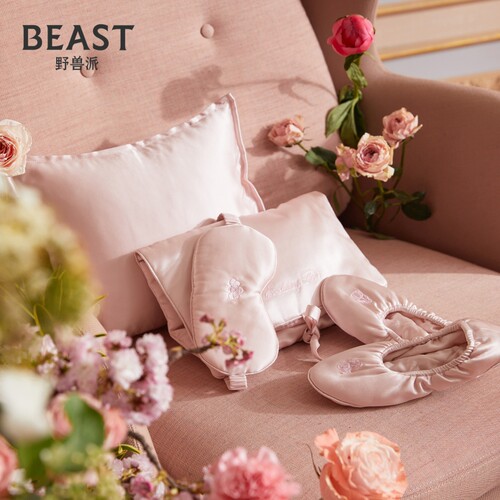 野兽派Travel小小铃兰真丝旅行套装真丝伴手礼生日节日礼物 - 图0