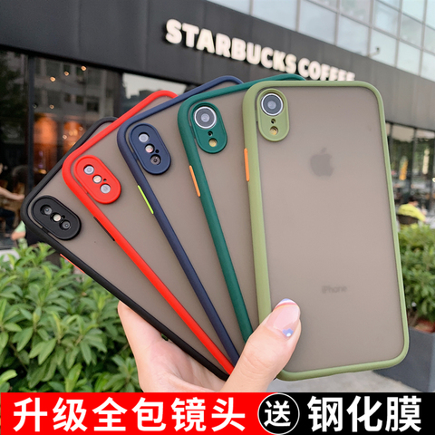 苹果x手机壳iphonex摄像头全包防摔xr/xsmax超薄男6/6s/7/8/plus潮牌iPhone12女se2硅胶11/pro/max/mini创意P