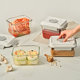 Glasslock air-eating glass fresh-keeping box