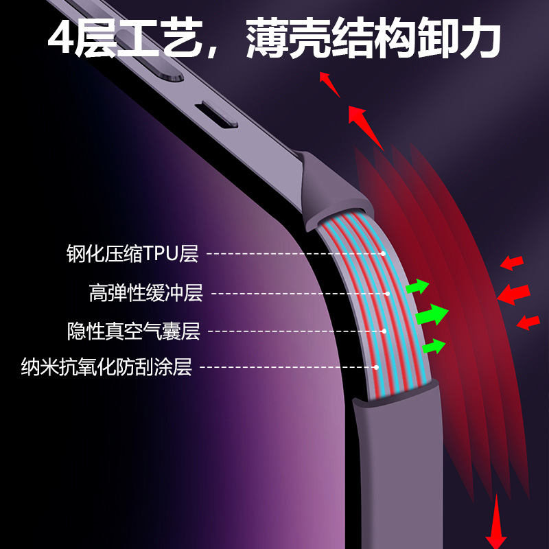 适用于华为荣耀x50i+手机壳新款无边框创意时尚高级散热honorx50i+硬壳半包防摔个性保护套男女情侣简约超薄 - 图2