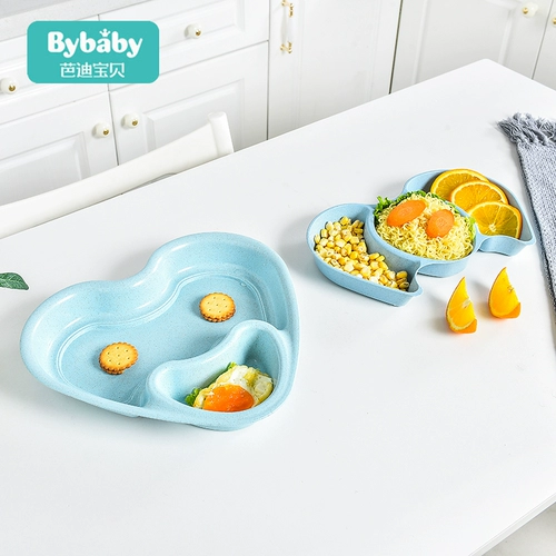 Обеденная тарелка для кормления, защитный комплект для домашнего использования для детского сада для еды