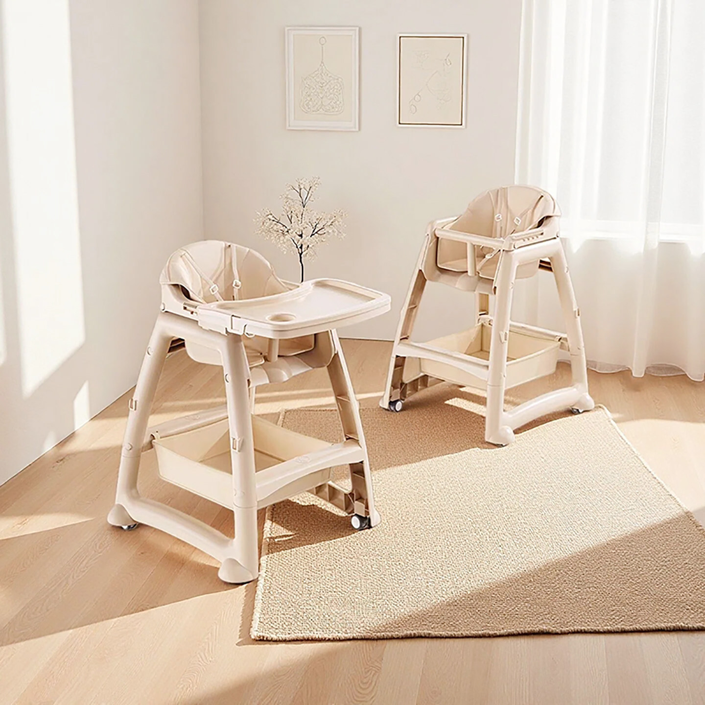 宝宝吃饭餐椅婴儿家用餐桌座椅多功能成长椅学坐椅儿童椅子酒店用