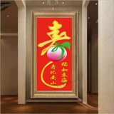 Новая 5D Diamond Painting Wishes Wise Shoutu Shouzhu Piece Cross Emelcodery Living Room Круглый бриллиант, полная вертикальной вертикали с бриллиантовым крыльцом