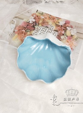 diy地中海风陶瓷容器手工永生花