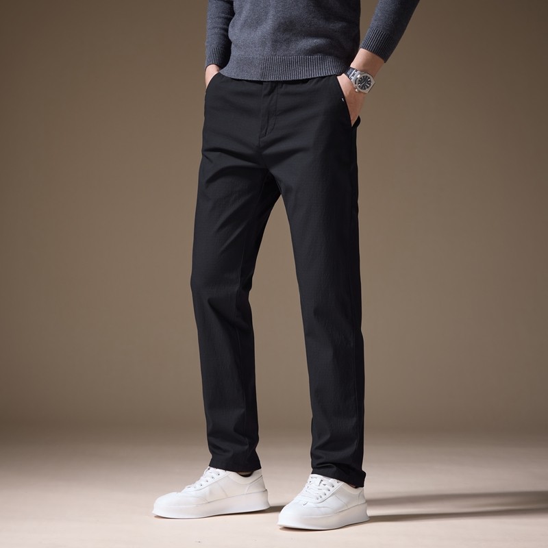 啄木鸟2026新款男士休闲裤时尚百搭潮流男裤商务直筒修身裤子春秋,淘宝优惠券,粉丝福利购,淘宝优惠卷