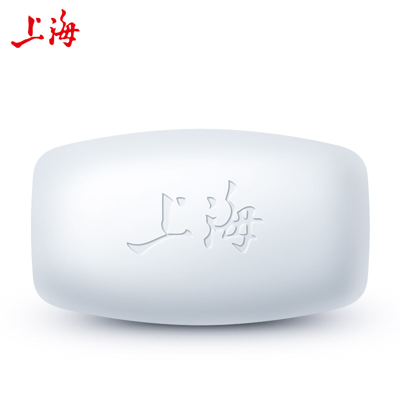 上海香皂旗舰店上海硼酸浴皂125g*8块装 药皂 沐浴香皂 清凉舒爽 添加爽肤硼酸2