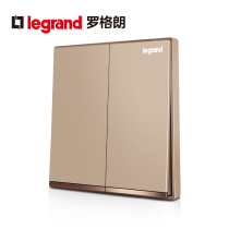 TCL Roglang Yijing Rose Gold K8 Two-way best switch two-open multi-control switch duplex three-control panel