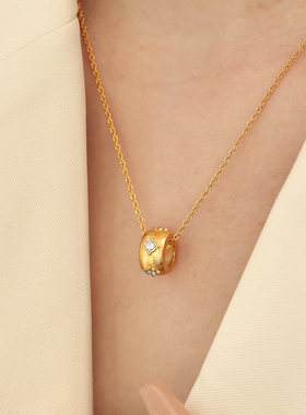 925银镀黄金布切拉提手工拉丝