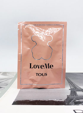 西班牙2020新香桃丝熊Tous LoveMe挚爱小熊中性香水持久小样1.5ML
