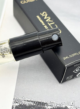 吉拉布葡萄牙小众品牌Guillab Octans女士持久浓香水试管小样2ML