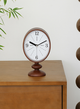 现代简约桌面时钟电视柜装饰摆件