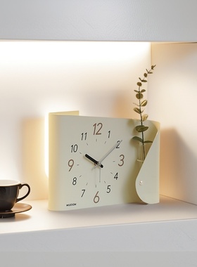 ins风时尚桌面时钟电视柜摆件