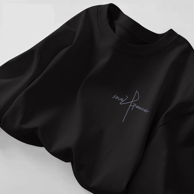 特价新款长袖男装t恤春秋季新款潮牌宽松打底衫青年白色内搭体恤