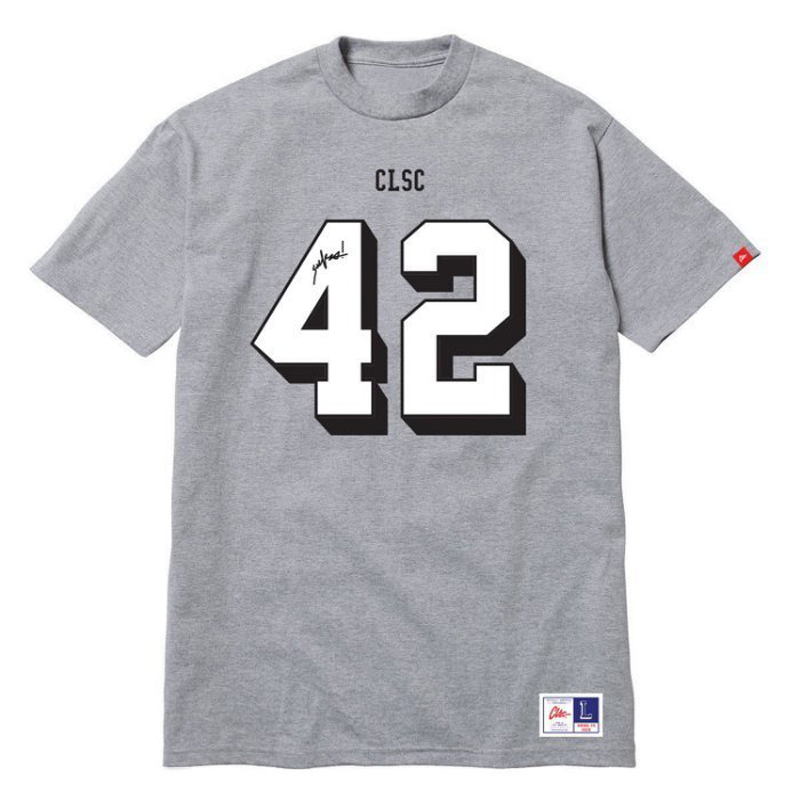 【折扣现货】CLSC TEAM 42 TEE数字LOGO圆领休闲印花短袖T恤-图3