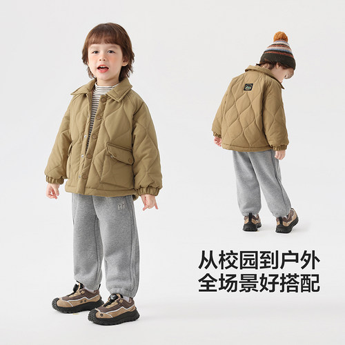 【棉服清仓集合】儿童秋冬棉服外套男童女童休闲冬装宝宝夹棉上衣 - 图2
