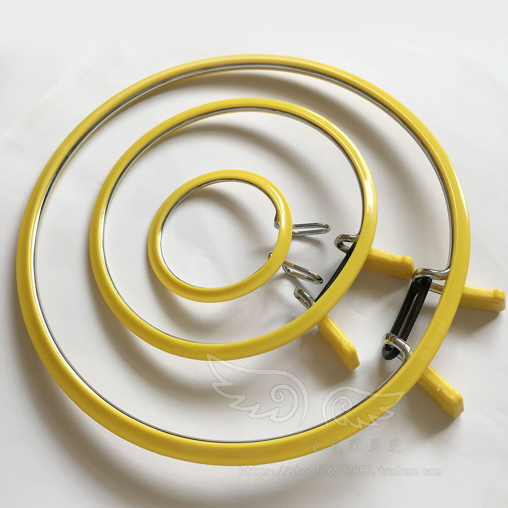 Nurge 进口土耳其绣绷 兔耳朵造型 网红凹槽绣棚 手工刺绣自由绣,淘宝优惠券,粉丝福利购,淘宝优惠卷