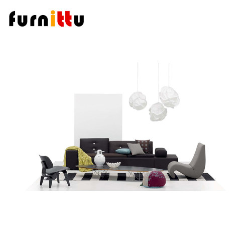 furnittu办公 设计师家具 eames elliptical table伊姆斯椭圆餐桌 - 图0