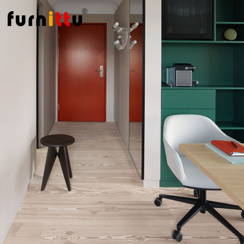furnittu创意设计师家具北欧实木tabouret solvay/苏威小凳子边几 - 图1
