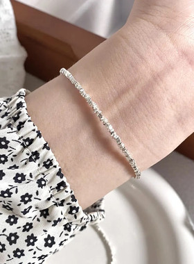 素款简约手工百搭手链女生叠戴精致小众设计
