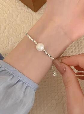 合金手链 高级感新款气质轻奢百搭小众简约时尚手链复古甜美