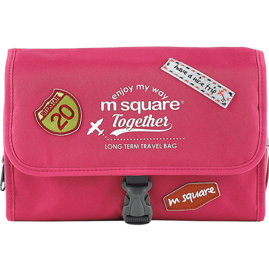 Trousse de toilette humide et sèche de grande capacité msquare