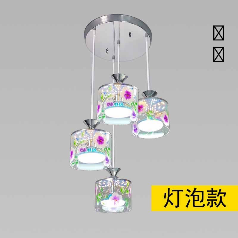 LED三头餐厅吊灯四头吧台玻璃吊灯餐吊灯现代简约单头饭厅餐桌灯,淘宝优惠券,粉丝福利购,淘宝优惠卷