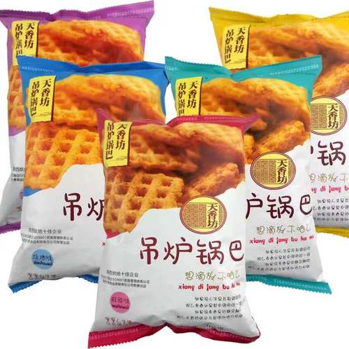 陕西特产天香坊吊炉锅巴105g零食麻辣味五种口味任选 - 图2