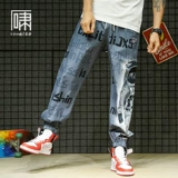 Космонавт, японские трендовые штаны, оверсайз