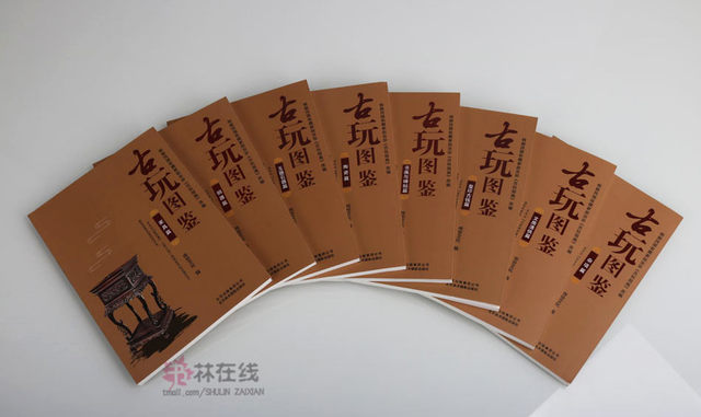 Antique Illustrated Book Series (8 volumes in total) Antique Guide compiled by the Republic of China collector Zhao Ruzhen Furniture Bronze Jade Stone Carving Ceramics Miscellaneous Study and Qing Dynasty Seals Ancient Coins Calligraphy and Painting and Stele Inscriptions Beijing Art Photography