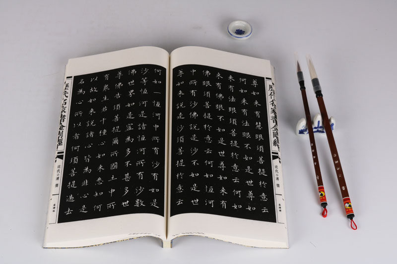 溥儒小楷金刚经楷书法帖 著名书画家与张大千齐名 毛笔书法字帖中国书法大全入门自学技法临摹临习书籍 古吴轩出版社