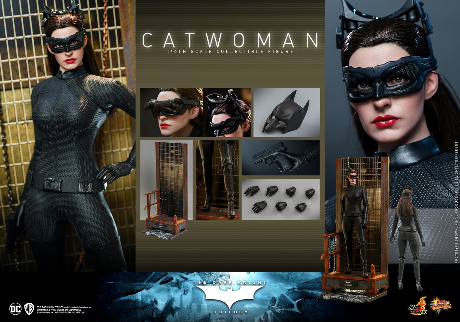 Hottoys HT MMS627 1/6 蝙蝠俠三部曲 Catwoman 猫女 重启版 现货 - 图3