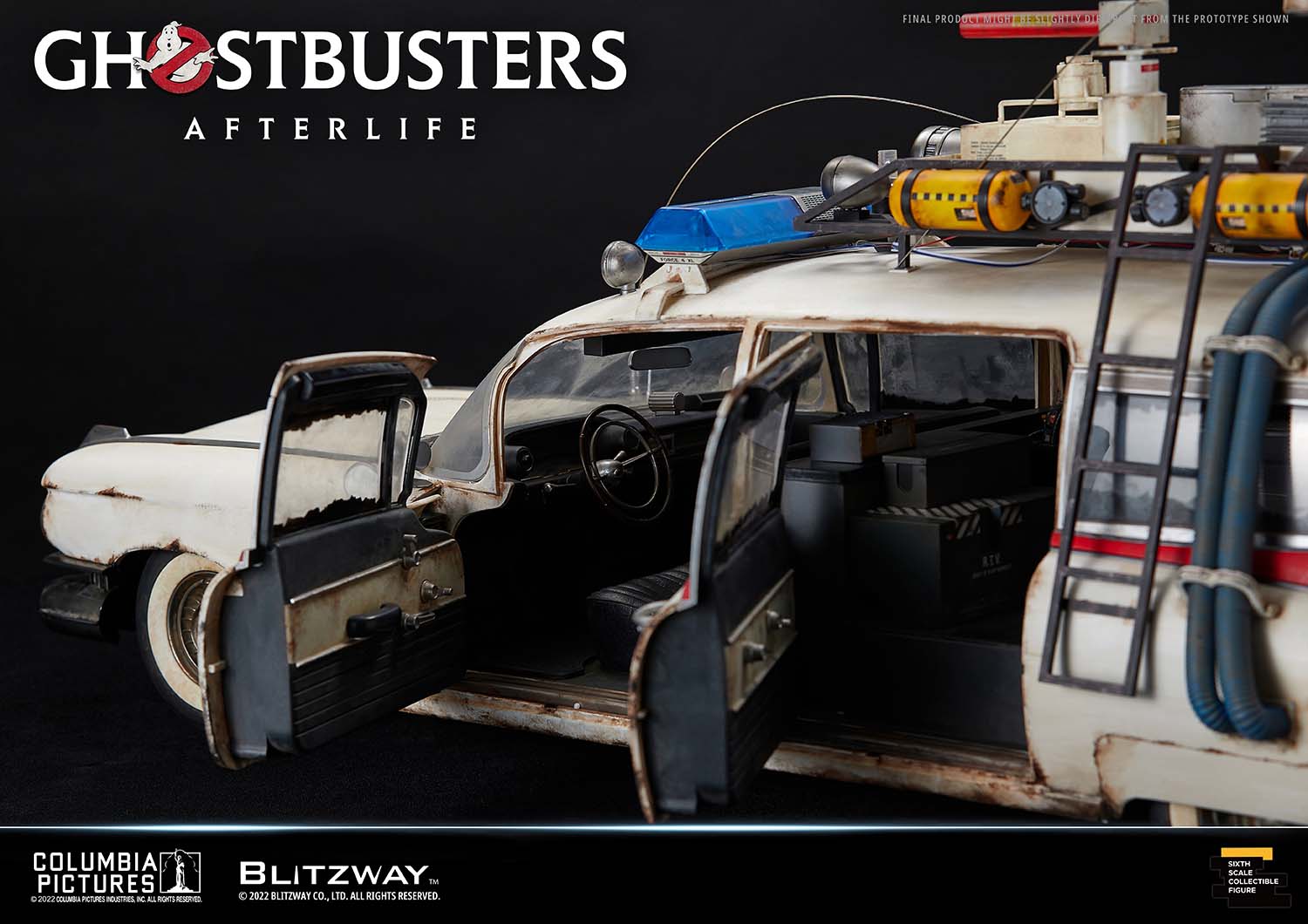 Blitzway 1/6 捉鬼敢死队:来世 2022电影版 ECTO-1捉鬼车 接单 - 图2