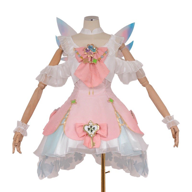 王者荣耀皮肤王者荣耀cos服瑶时之祈愿情人节限定皮肤cospaly游戏服装女