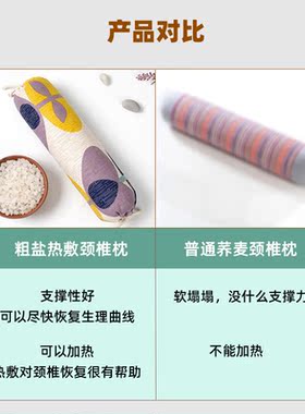 颈椎枕头牵引修复脊柱圆柱护颈袋