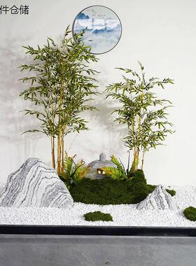 雪浪石景观石切片组合石