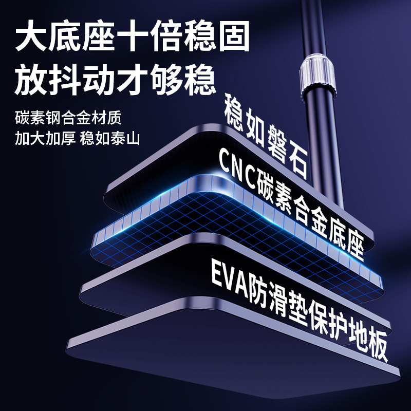 床头手机架懒人支架落地式平板ipad多功能支撑架万能通用桌面直播拍摄俯拍专用架子床上躺着看电视追剧神器