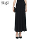 Antique 26 new summer style mall same style versatile wavy hem long skirt niche short style light luxury slim fit