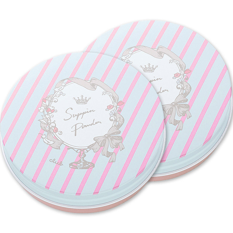 【跨境转运】club出浴素颜美肌蜜粉饼 cosme海外蜜粉/散粉