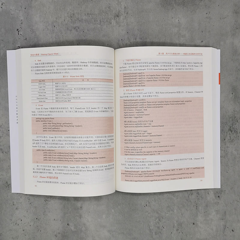 实战大数据 Hadoop Spark Flink 从平台构建到交互式数据分析 离线实时 数据工程师的开发手册书 开发工程师实用手册 机械工业出版 - 图1