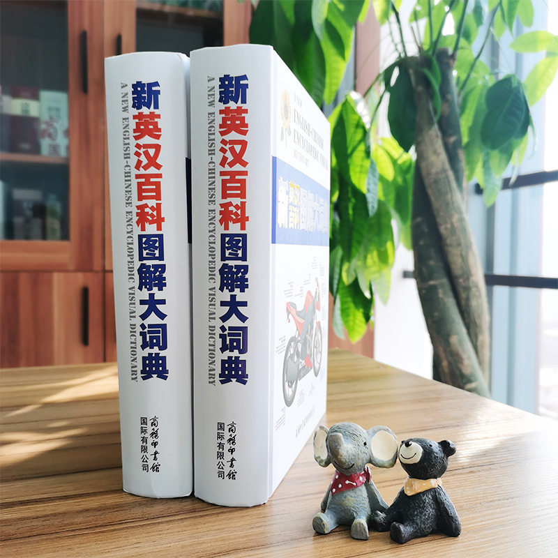 新英汉百科图解大词典全书系列彩图色版新编学生英文字典中学生专用初中高中英语汉英词典实用初中生中英文互译大字典英译汉工具书